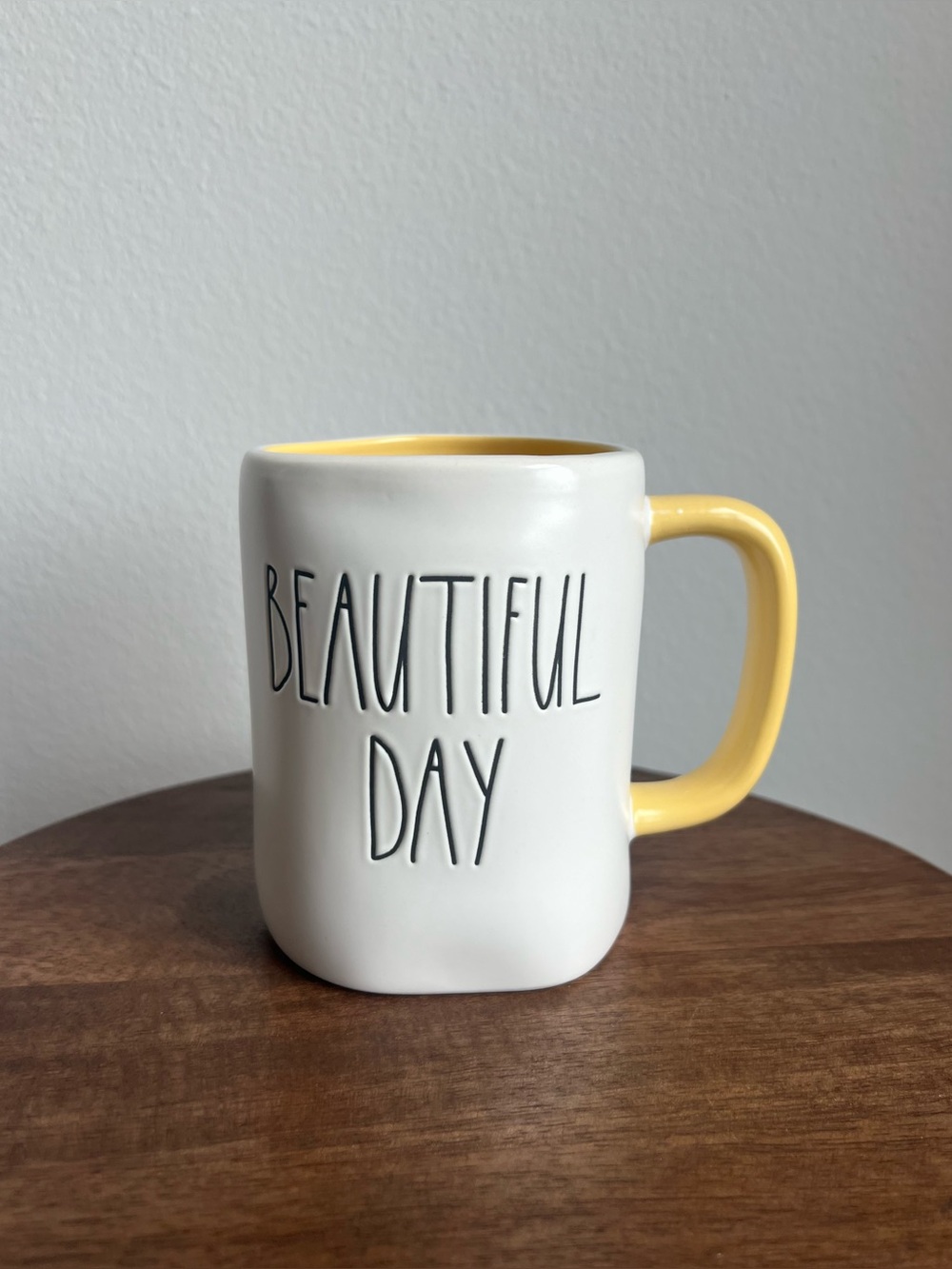 New Rae Dunn Ceramic Beautiful Day Mug